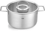Fissler Pure Collection/Edelstahl-Kochtopf (&Oslash; 24 cm, 5,7L) T&ouml;pfe inkl. Glas-Deckel,