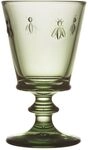 La Roch&egrave;re Weinglas Abeille Biene Provence Olivgr&uuml;n 240 ml - 6er Set