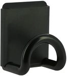 UNILUX Fil magnetische Garderobenhaken, aus Kunststoff, schwarz
