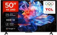 TCL 50V6C 50 Zoll Direct LED TV, 4K HDR Fernseher, Smart TV mithilfe von Google...
