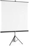 Hama Beamerleinwand auf Stativ 155 x 155 cm (Standger&auml;t, wei&szlig;er Bildschirm,