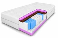 MARPUR Taschenfederkernmatratze 90x200 Comfort, H3/H4, Wei&szlig;, Latex-Kokos |...