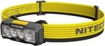 Nitecore Stirnlampe NU27, Kopflampe mit 600 Lumen, USB-C wiederaufladbar, 850 mAh