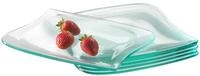 M&auml;ser, Serie La Musica, Dessertteller aus Glas, Serviergeschirr im 6er-Set