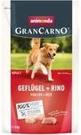 animonda GranCarno Adult Hundetrockenfutter getreidefrei Gefl&uuml;gel + Rind (1 x 4 kg),