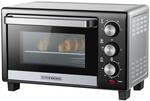 STEInBORG Mini Backofen 15 Liter Pizza-Ofen 3in1 Backofen Minibackofen Miniofen