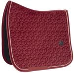 Kentucky Satteldecke - Bordeaux Samt - Satteldecke Dressur