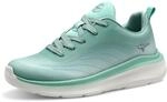 Tamaris Comfort Damen Sneaker flach Sportlich Vegan, Gr&uuml;n (Mint), 40 EU