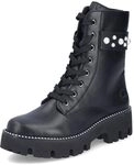 Rieker Damen Combat Boots Y3354, Frauen Stiefeletten