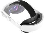 KIWI design K4 Boost Komfort Head Strap mit Akku Kompatibel mit Meta Quest 3/Quest 3S