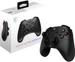 MSI FORCE GC300 WIRELESS PC Gamepad Controller - 2,4 GHz, Bluetooth, USB Typ-C auf A