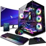Vibox SG-VIII-234 Gaming PC Set Komplett &bull; Monitor 27 Zoll &bull; Intel Core i9