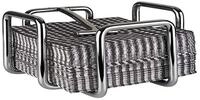 APS Serviettenhalter Hero, Edelstahl Serviettenst&auml;nder, 14,5 x 14,5 cm | Halter f&uuml;r