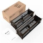 RatzFatz&reg; 2X Lebendfalle 2.0 Gro&szlig;, Premium Rattenfalle Wiederverwendbar, Mausefalle