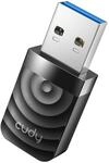 Cudy AC 1300 Mbps WiFi USB 3.0 Adapter f&uuml;r PC, USB WiFi Wireless Adapter, 5 GHz/2,4