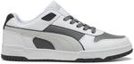 PUMA RBD Game Low, Unisex Sneaker, COOL Dark Gray-Flat Dark Gray White,