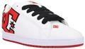 DC Court Graffik M Shoe XWRK, Herren Sneakers, Wei&szlig; (White/RED/Black), 43 EU