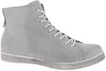 Andrea Conti Damen High Top Sneaker, Hellgrau, 41 EU