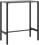 vidaXL Bartisch, Stehtisch Lattenrost-Tischplatte, Bistrotisch f&uuml;r Garten,