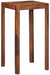 vidaXL Bartisch 60x60x107 cm Massivholz Akazie, Stehtisch, Bistrotisch, Kneipentisch,