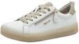Tamaris Damen Wide Fit Damen Sneaker flach mit Rei&szlig;verschluss Freizeit, Mehrfarbig