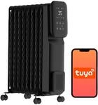 SHX &Ouml;lradiator Heizung 2000 Watt mit Wifi, 3 Heizstufen, 24 Stunden Timer,