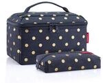 reisenthel beautycase Set metallic dots Blue - Unser Geschenkset aus Beautycase und