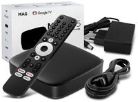 MAG 555 IPTV Set Top Box 2GB RAM Android 4K UHD HEVC h.265 Bluetooth 5.0 WLAN