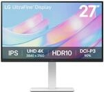 LG, 27 Zoll, Ultrafine Display, Monitor, UHD 4K 3840 x 2160, IPS, HDR10, DCI-P3...