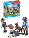 POLICIER Chien + VOLEUR PLAYMOBIL PLL71731
