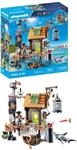 PLAYMOBIL | Pirates | Piratenhafen mit Seer&auml;uber-Gef&auml;ngnis | Piratenfiguren 