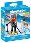 PLAYMOBIL Gar&ccedil;on en Raquet +st Bernard PLL71741