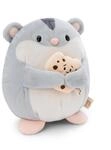 NICI MYMOCHI Hamster Kuscheltier Shai 16 cm mit Keks in Geschenkbox 11x12x6,5 cm,