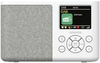 Kenwood CR-M33DAB-W - Tragbares DAB+ Radio mit Bluetooth, integriertem Li-Ion Akku &
