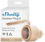 Shelly Outdoor Plug S Gen3, WLAN Smarte Steckdose f&uuml;r den Au&szlig;enbereich, IP44,