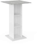 Vicco Bartisch Rodeo, Beton, 70 x 70 cm, als Stehtisch nutzbar, platzsparend...