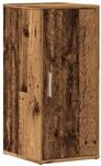 vidaXL Schuhschr&auml;nke 2 STK. Altholz-Optik 32x35x70 cm Holzwerkstoff,