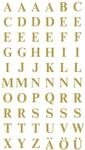 AVERY Zweckform 3727 Buchstaben Etiketten (A-Z 7,5mm, Folie, starker Halt) 120