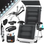 KESSER&reg; Sonnenliege Liegestuhl,Gartenliege Wetterfest, Belastbar 200kg,