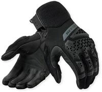 Revit Sand 5 Motorrad Handschuhe, schwarz, S