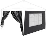 24MOVE&reg; Pavillon Seitenteile 2er Set 2x3m mit Fenster & Reissverschluss,