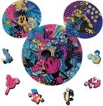 Holz Puzzle Sonderform 500 + 5 - Mickey Mouse, duże