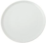 Saturnia 04001019 Napoli White Pizzateller, 31cm, Porzellan, wei&szlig;, 1 St&uuml;ck
