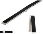 TRUTZHOLM 1 x Auffahrrampe klappbar 228 cm 340 kg Traglast Alu Anti Rutsch E-Bike-