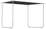 Outsunny Pergola, ca. 3 x 3 m Pavillon, Terrassen&uuml;berdachung mit UV-Schutz,