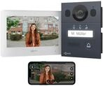 Goliath Basic Video T&uuml;rsprechanlage, 2 Draht Bus, 7'' Monitor, Aufputz T&uuml;rklingel