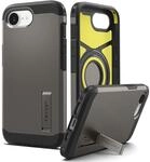 Spigen iPhone 17e H&uuml;lle iPhone 16e H&uuml;lle Premium Qualit&auml;t Tough Armor (AI) MagFit