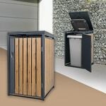 ML-Design M&uuml;lltonnenbox 1er f&uuml;r 1 Tonne 240L 68x80x116,3cm...