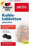 Doppelherz Kohletabletten pflanzlich - Aktivkohle tr&auml;gt zur Verringerung
