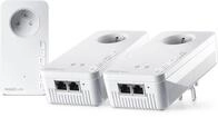 devolo Magic 2 WiFi 6 (ax) Multiroom-Kit: 3 PLC-WLAN-Adapter, Gigogne-Stecker (2400